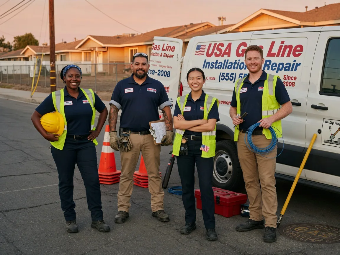 Gas Line Installation company in Marion, ND